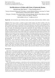When ump pays second to another group plan that covers you, we will pay only an amount needed to bring the total benefit up to the amount ump would have paid if you did not have another plan. Oral Microbiome In Children With Caries A Systematic Review Scientific Net