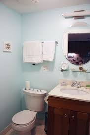 Joann S Creature Comforts House Tour Bathroom Colors Bathroom Paint Colors Behr Blue Bathroom Walls