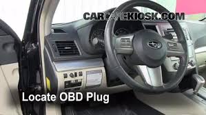 The low pressure freon port on a 2005 subaru outback is located on the center of the engine compartment, in front of the engine block. Engine Light Is On 2010 2014 Subaru Legacy What To Do 2011 Subaru Legacy 2 5i Premium 2 5l 4 Cyl