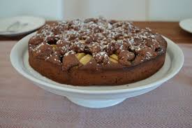 Die säuerlichen äpfel runden das ganze geschmacklich ab und lassen den kuchen nicht zu süß werden. Apfelkuchen Mit Schoko Streuseln Schon Bei Dir By Depot