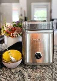 A lower fat ice cream recipe. This 80 Cuisinart Ice Cream Maker Is The Best For Families