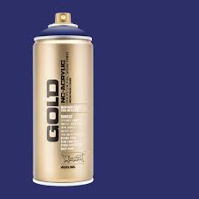 Montana 11 Oz Gold Spray Paint Blue Velvet 034558 The Home Depot
