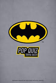 What city is nicknamed the city of angels? Amazon Com Dc Comics Batman Pop Quiz Trivia Deck 9781683837343 Avila Mike Books