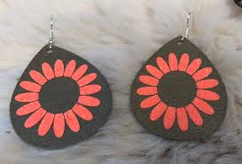 It was a little too deep and cut through the vinyl but anything less didn't cut all the way through. How To Make Leather Earrings With A Cricut Fun Stuff Crafts