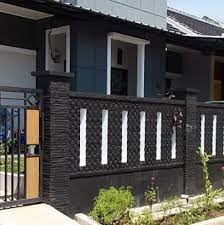 Variasi pagar tembok untuk berbagai jenis desain rumah. 30 Model Pagar Tembok Minimalis Sederhana Terbaru 2020