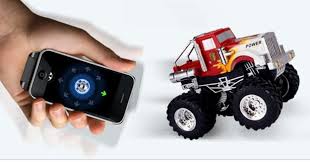 Tippi my first remote control racing car. Rc Monster Truck Controlled By Your Phone Wired
