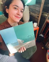 Congratulations to @maciestewart ! 𝑾𝒉𝒆𝒏 𝒕𝒉𝒆 𝑫𝒊𝒔𝒕𝒂𝒏𝒄𝒆 𝒊𝒔  𝑩𝒍𝒖𝒆 is available 𝗧𝗢𝗗𝗔𝗬 at record shops worldwide, ~3 weeks before  its released