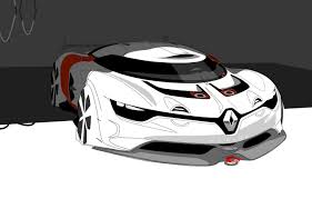 Wallpaper Concept Art Renault Reno Art The Front Sketch Rendering Alpine Alpine A110 50 Images For Desktop Section Stil Download