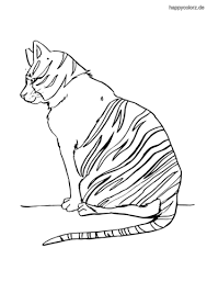 Katze Malvorlage Kostenlos Katzen Ausmalbilder