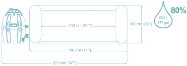 Jacuzzi Gonflable Lay Z Spa Miami Enredada