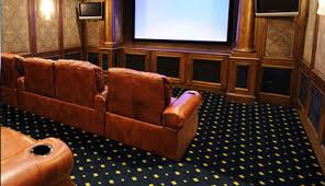 Although the design of the home theater is quite complicated. Home Movie Theater Carpets