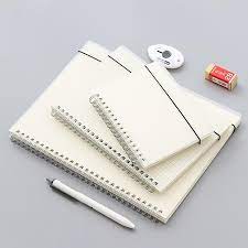 Spiral Bound Notebook Dotted Lined Grid A6 A5 B5 A4 Spiral Bound Notebooks Small Notepad School Supplies