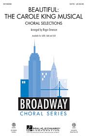 Singers Com Songbooks And Choral Arrangements From The Musical Beautiful The Carole King Musical