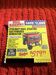 Coupon To Save On 8750 Watt Max Starting Gas Generator Harbor Freight Tools Harbor Freight In 2020 Harbor Freight Tools Gas Generator Coupons