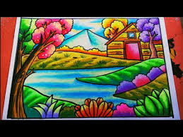 Teknik mewarnai, teknik mewarnai styrofoam, teknik mewarnai kain blacu, teknik mewarna buah epal, teknik mewarna epal sekolah menengah menggambar dan mewarnai dengan crayon doovi via www.doovi.com. Contoh Gambar Cara Menggambar Dan Mewarnai Pemandangan Rumah Kataucap