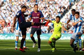 Nonton live streaming real sociedad vs barcelona. Real Sociedad 1 2 Barcelona Report Luis Suarez And Ousmane Dembele Help Barca Come From Behind Mirror Online