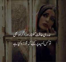 Na Rahi Taqat E Guftaar Umeed Tuti Shayari Judai safar ki dukh aur dard bhari poetry 59. na rahi taqat e guftaar umeed tuti