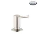 Hansgrohe soap dispenser steel optik