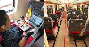 Disamping dari harga tiket kereta api yang masih terjangkau atau bisa dibilang murah anda juga bisa menikmati fasilitas ac dan tempat duduk yang bersih. Ets Business Class Dari Kl Ke Perlis Lengkap Dengan Wifi Hidangan Percuma