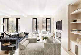 Contemporary Tribeca Living Room By Tamara Magel Living Room Interior Apartment Interior Family Room Design
