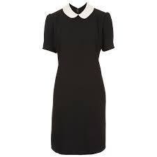 Topshop Black Peter Pan Collar Dress Kate Middleton Dresses Kate S Closet Contrast Collar Dress Black Collared Dress Collar Dress