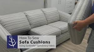 There are different types of sofa cushions that are specifically designed for an individual's lumbar support. How To Sew Sofa Cushions Youtube