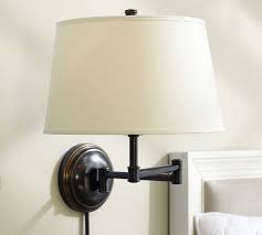 Chelsea Metal Swing Arm Plug In Sconce Base Pottery Barn