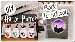 Diy deco de chambre facile. Diy Harry Potter Back To School Fournitures Scolaires Faciles Youtube