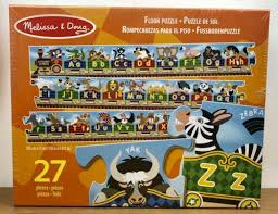 Alphabet express floor puzzle (27 pc). Buy Melissa And Doug Alphabet Express Floor Puzzle 27 Pieces Sealed Train Online In Kuwait 123931544403