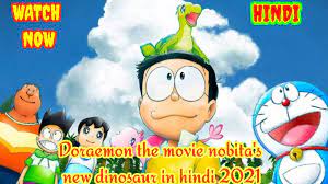 Doremon nobita cartoon movie in hindi 2021 latest movie. Doraemon The Movie Nobita S New Dinosaur In 2021 Doraemon Movies Dinosaur