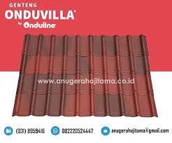 Jual Atap Onduvilla Harga Terbaru 2019 Cv Anugerah Ajitama Onduline merupakan atap lembaran 10 gelombang yang pertama kali diperkenalkan kepada pasar dan telah banyak digunakan saat ini. jual atap onduvilla harga terbaru 2019