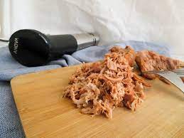 Top with a slaw made with shredded red cabbage and some cider vinegar, sour cream, mango salsa if in season, and pickled. Sous Vide Pulled Turkey Easy Recipe Rootsandcook