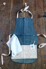 Tablier De Cuisine En Jean Et Tissus Liberty Vieux Rose Http Www Alittlemarket Com Cuisine Et Service De Tabl Tablier Cuisine Tablier Tablier Cuisine Enfant