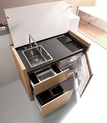 Das Ist Doch Mal Eine Stylische Minikuche Oder Komplett Mit Spule Induktionsherd Kuhlschrank Und Staurau Kleines Haus Kuchen Platzsparende Kuche Mikrokuche