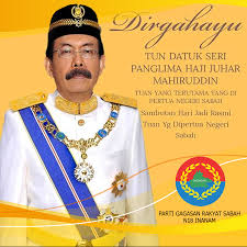 Yang dipertua negeri pulau pinang tun dr abdul rahman abbas dan yang dipertua negeri sabah tun juhar mahiruddin mendahului senarai 335 penerima darjah kebesaran, bintang. Parti Gagasan Rakyat Sabah N18 Inanam Home Facebook