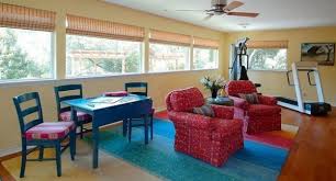 I must speed up to finish it on time. Playroom With Integrated Home Gym Decoist Gym Room At Home Home Home Gym Design