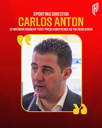 Key highlights from Sporting Director, Carlos Antón' remarks at the first  press conference of Head Coach, Brendan Rodgers 🎙️​ link in story 🔗 ​  #AlQadsiah