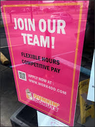 Coffee Shoppe Qr Code For Employment Fixtures Close Up