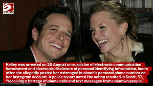 Kelley Wolf has been banned from contacting Scott Wolf and their three  children