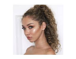 Feshfen extension coda di cavallo lunga, 60 cm coda capelli extension ricci ondulato ponytail extension parrucchino clip posticci per capelli misto marrone . Coda Alta Capelli Ricci Off 51 Www Ghlubricar Com Ar