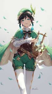 A total of four high resolution wallpapers are currently as mentioned previously, venti and qiqi star in some of these colorful illustrations. Venti Wallpaper Kolpaper Awesome Free Hd Wallpapers