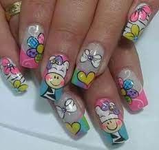 También un tarro de miel puede representar al osito. Unas Decoradas Nail Art Nail Colors Fingernail Designs