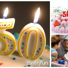 Your goal should be to make it fun and memorable; Unique 50th Birthday Party Ideas Thriftyfun