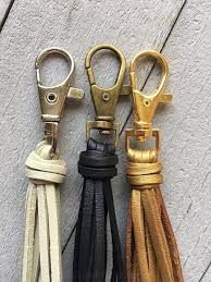 Mail Orange Porte Cle Bijoux En Cuir Creations En Cuir
