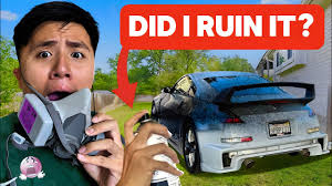 “BACKYARD SPECIAL” Paint Job UNCLAPPED My 350Z? (Sort of)