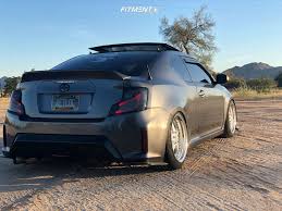 2015 Scion Tc Base With 18x9 5 Esr Sr04 And Nitto 225x40 On Stock Suspension 1047519 Fitment Industries