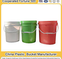 50ml/200ml/250ml/300ml/350ml/500ml/600ml 5 Gallon Food Grade Outdoors  Premium PP Plastic Paint Bucket Manufacturer with Swivel Lid