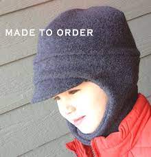 Toddler Ear Flap Fleece Hat Child Chin Strap Hat Fleece Etsy In 2021 Kids Fleece Hats Kids Winter Hats Kids Hats