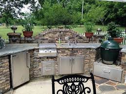 Outdoor cooking appliances side burners are a great option for those who want to heat of some beans, make pasta or do anything you can do on your indoor stove. Here Are Outdoor Kitchen Cabinets Big Green Egg For Your Home Outdoor Kitchen Appliances Outdoor Kitchen Decor Backyard Kitchen