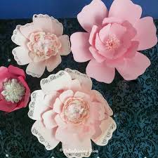 Just searching through the intern for the flowers templates can be time consuming. How To Make Diy Giant Paper Flowers For A Backdrop Entertaining Diva From House To Home